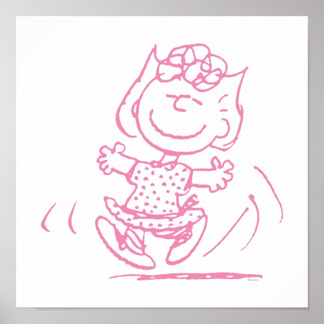 Sally Brown Dancing Poster (Framsidan)