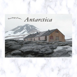 Sally Cove Horseshoe Island Antarctica vykort