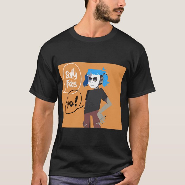 Sally Face, HEJ! T Shirt (Framsida)