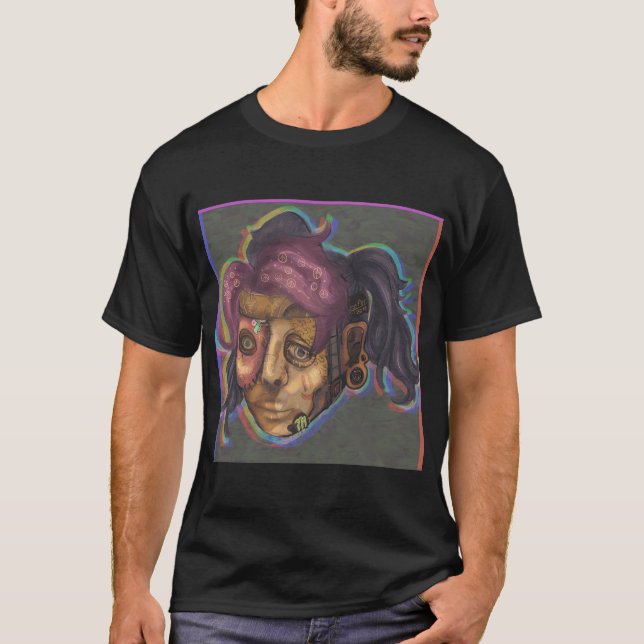 Sally Face T Shirt (Framsida)