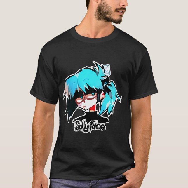 Sally Face T Shirt (Framsida)
