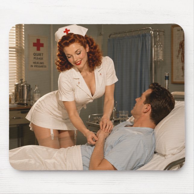 Sally Monroe - Din puls verkar förhöjd Musmatta (Framsidan)