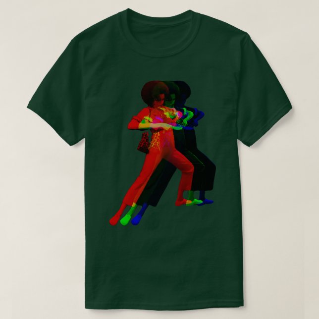 Sally O Malley Art Retro Stil T Shirt (Design framsida)
