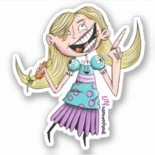 Sally Ranchingson Sticker Klistermärken