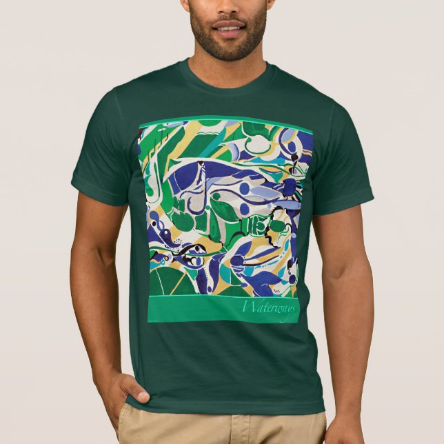 Sally Rayn: Waterwayst-skjorta Tee Shirt (Framsida)