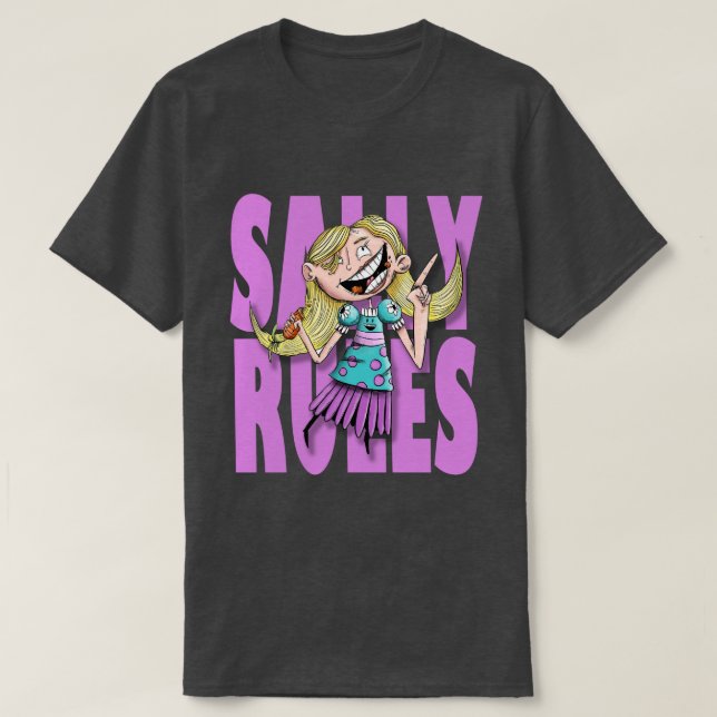 Sally Regler! T-Shirt (Design framsida)