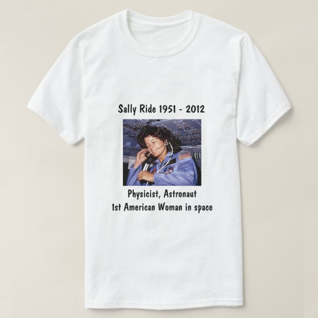 Sally Ride T Shirt (Design framsida)