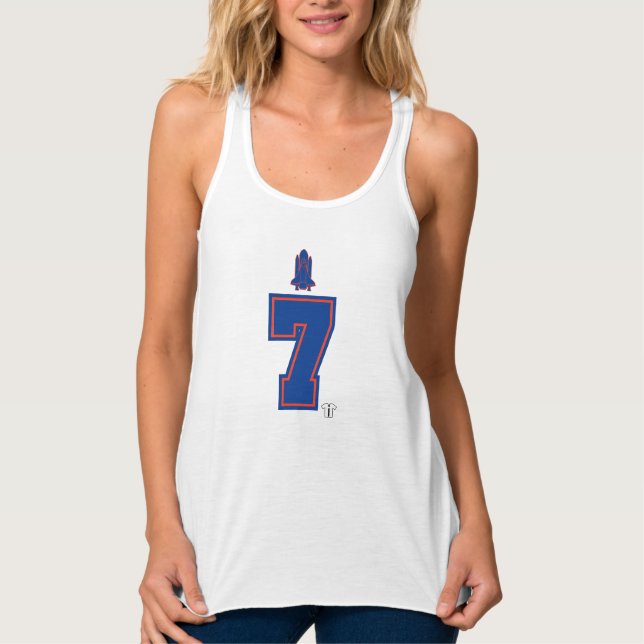 Sally Ride Women's Tanktop Linne Med Racerback (Framsida)