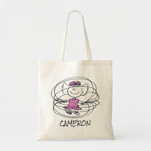 Sally Spela upp jump Rope Tygkasse (Framsidan)