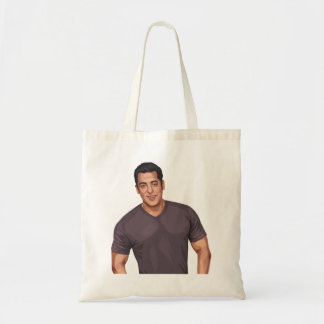 Salman Khan Tote Bag Tygkasse