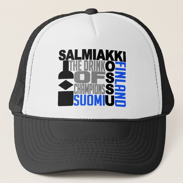 Salmiakki Kossu hat - välj färg Keps (Framsida)
