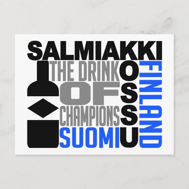 Salmiakki Kossu vykort (Framsida)