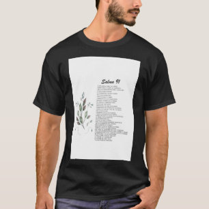 Salmo 91, spanska Bible Verse  T Shirt