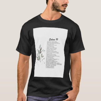 Salmo 91, spanska Bible Verse T Shirt