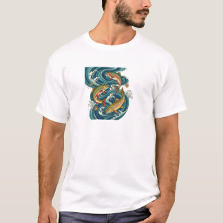 Salmon and Whirlpools T Shirt