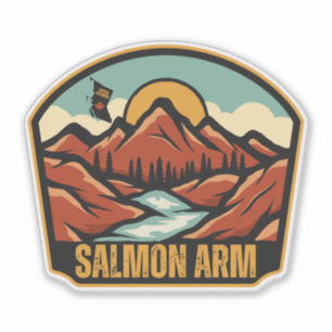 Salmon Arm, British Columbia Klistermärken