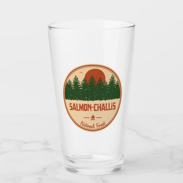 Salmon-Challis nationalskog Glaskopp (Framsida)