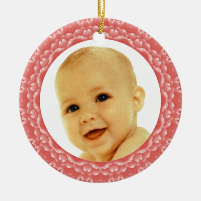 Salmon Deco Photo Ram Ornament (Framsidan)