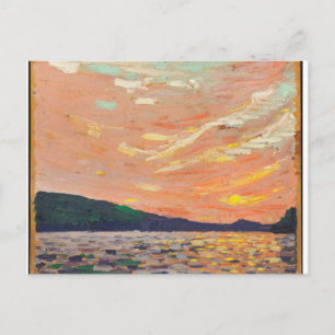 Salmon-färgad Canadian Wilderness Tom Thomson Vykort