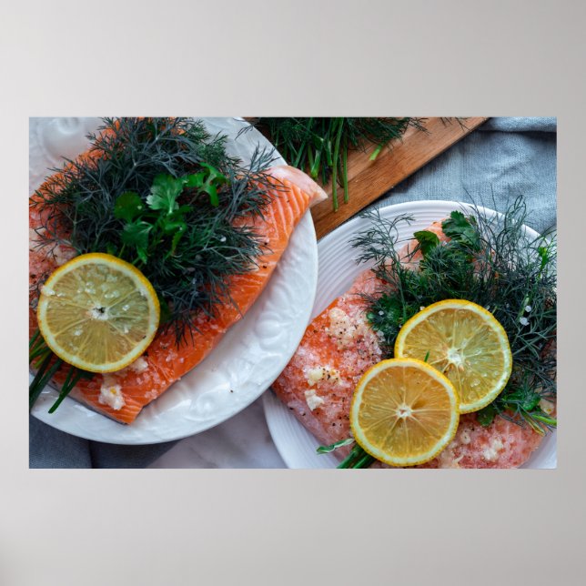 Salmon Feast Poster (Framsidan)