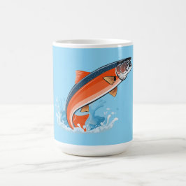 Salmon fish kaffemugg