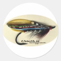 Salmon Fly-Black Doktor fjäther vinge