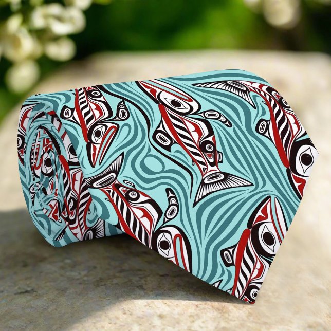Salmon Haida Art Spirit Pacific Northwest Native Slips (Skapare uppladdad)