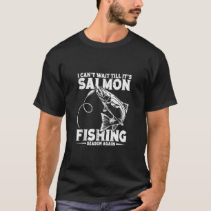 Salmon Hunter Fishing Funny Fisherman Gifts Retro T Shirt