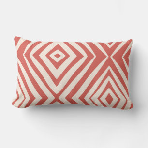 Salmon Modern Simple Lumbar Pillow Lumbarkudde