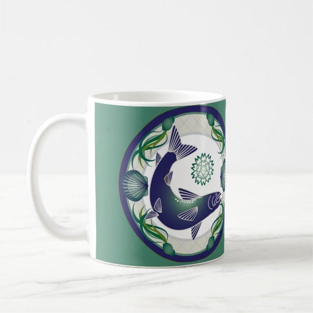 Salmon mugg (Vänster)