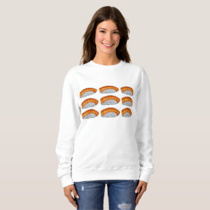 Salmon Nigiri Sashimi Orange Sushi Japansk Food T-shirt