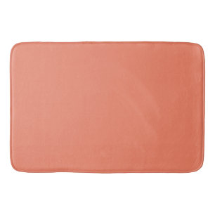 Salmon Red: Solid Färg Badrumsmatta