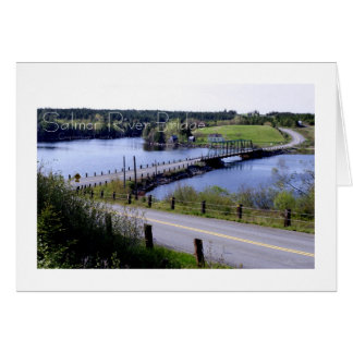 Salmon River Bridge Hälsningskort
