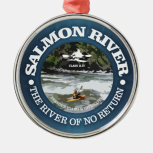 Salmon River (c) Julgransprydnad Metall