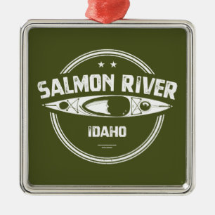 Salmon River Idaho Julgransprydnad Metall