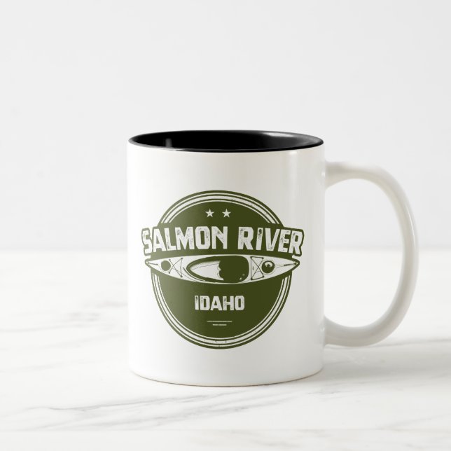Salmon River Idaho Två-Tonad Mugg (Höger)