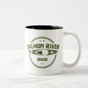 Salmon River Idaho Två-Tonad Mugg