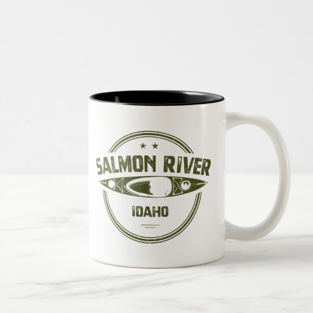 Salmon River Idaho Två-Tonad Mugg (Höger)