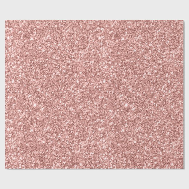 Salmon rosa glitter struktur presentpapper (Platt)