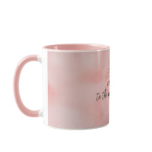 Salmon Rosa Ombre Glitter Heart Kärlek Citat