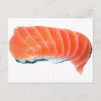 Salmon Sashimi Vykort
