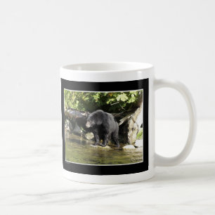 "Salmon Spotting" Svartbjörnsgåvor Kaffemugg