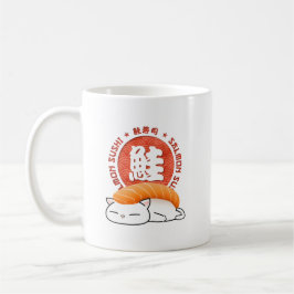 Salmon Sushi Cat Kaffemugg