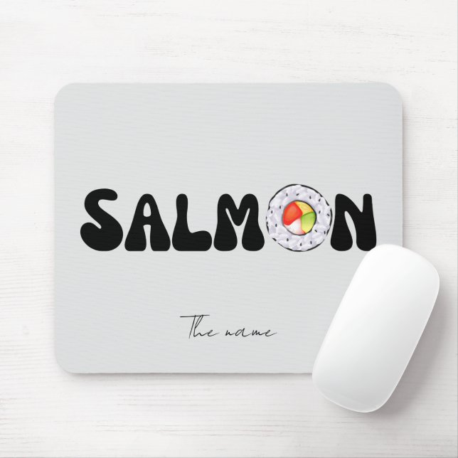 Salmon sushi musmatta (Med mus)