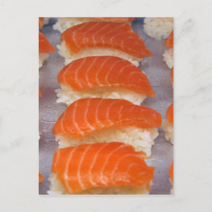 Salmon Sushi - Sashimi Vykort