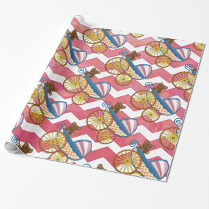 Salmon Swirl Baby Saker Presentpapper
