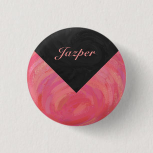 Salmon Swirl Monogram Knapp