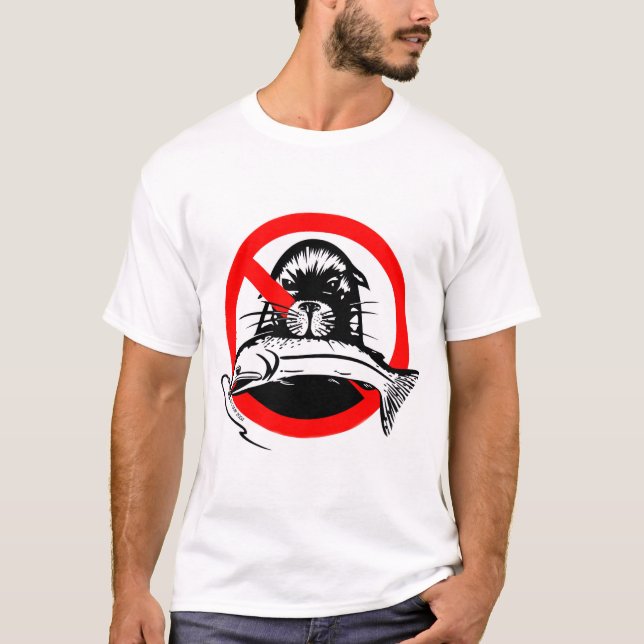 Salmon Thief Manar appart-Shirt Tee (Framsida)