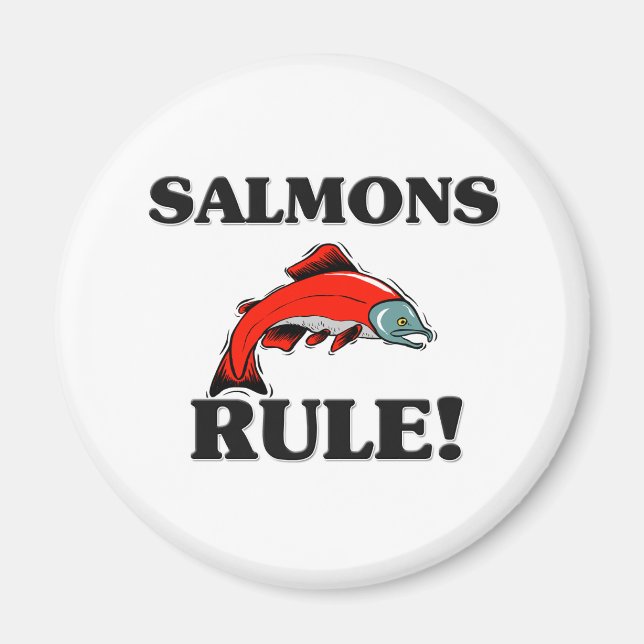 SALMONS-regel! Magnet (Framsidan)