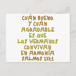 Salmos 133:1 vykort